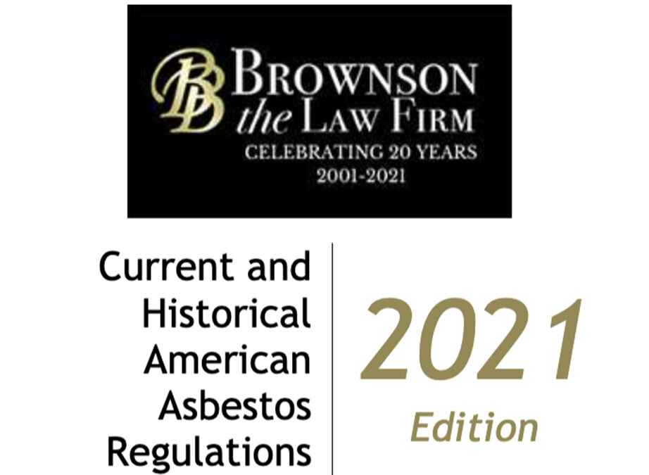 Current and Historical American Asbestos Regulations